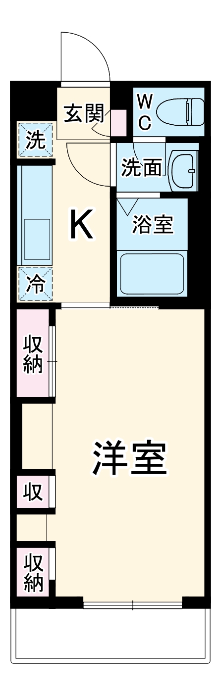 リブリ・グレイス 東大宮の間取り