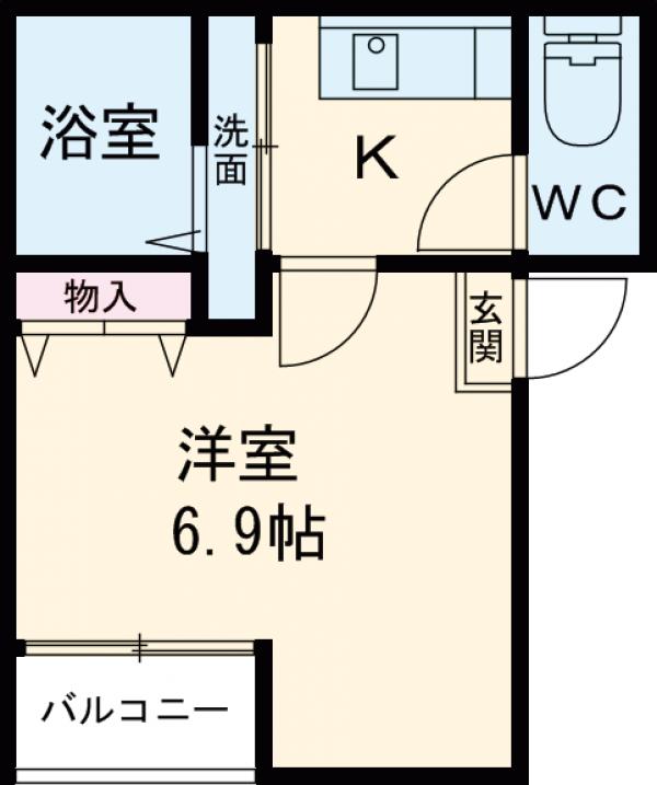 ｆｌａｐ王子の間取り