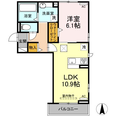 ヴィルヌーブの間取り