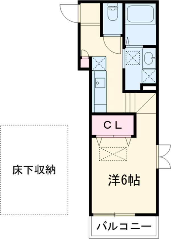 タカラコート　I・102号室の間取り