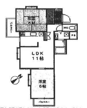 ハイライズ西船弐番館の間取り