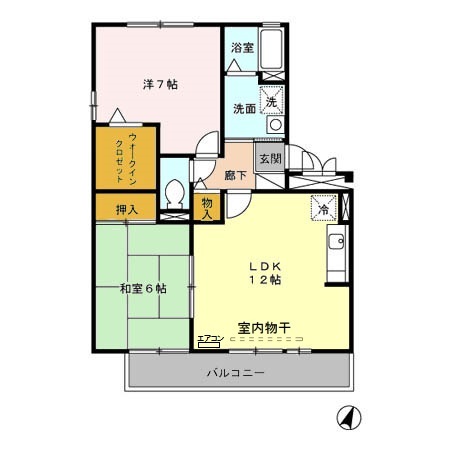 ゴールドパストラルの間取り
