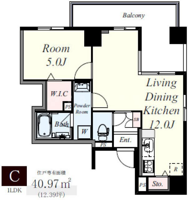 ラヴィベール上町台の間取り