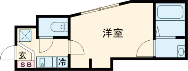 ディアマンテ北千住の間取り