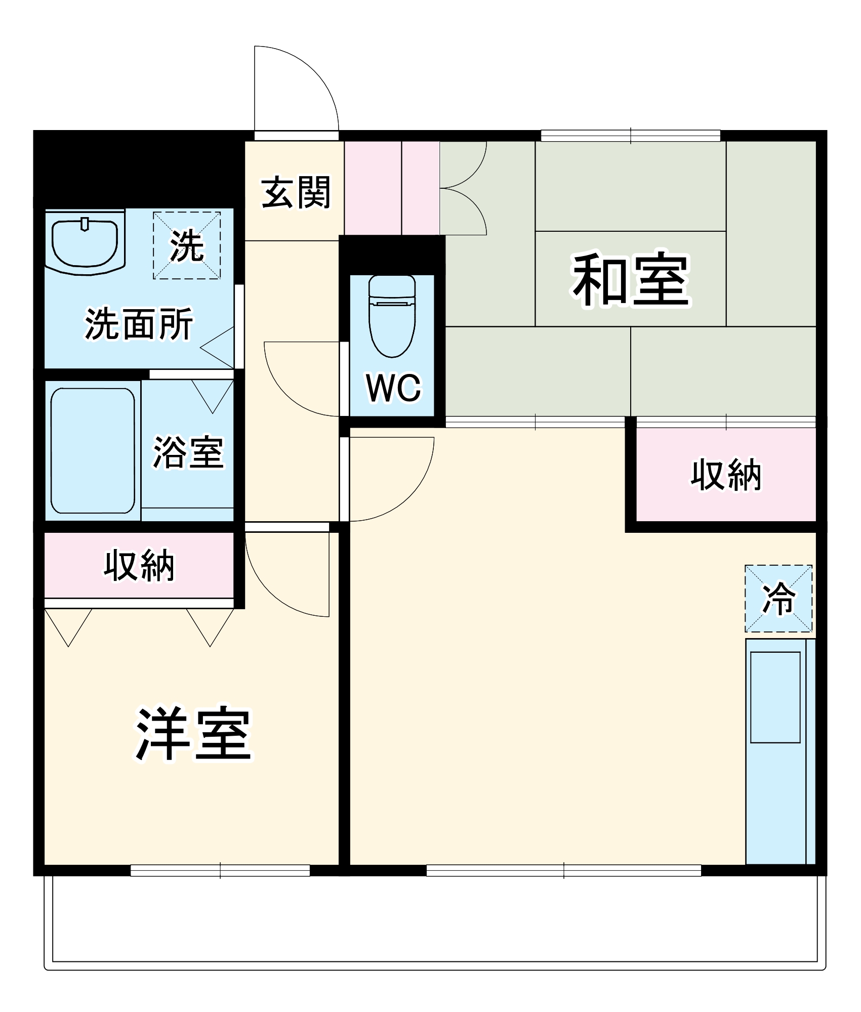 ブレストヒルズ篠原の間取り