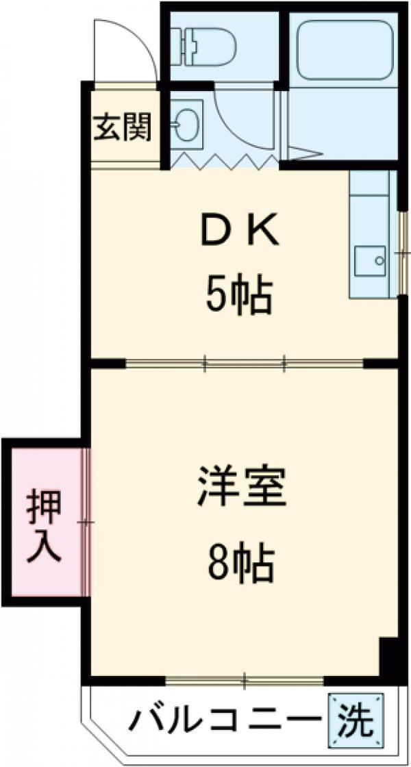 髙島ハイムの間取り