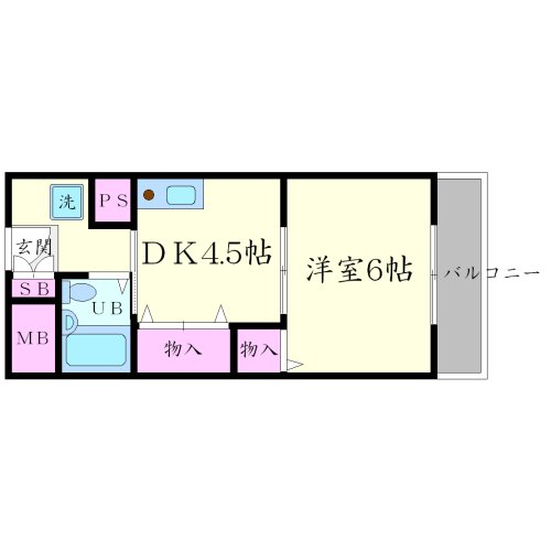 グリーンヒルIIの間取り