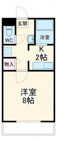 ラ・フレイズIIの間取り