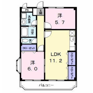 TSパレスの間取り