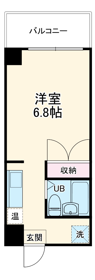 ドエル西船の間取り