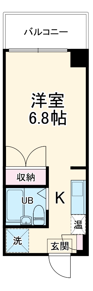 ドエル西船の間取り