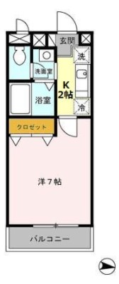 グランディールの間取り