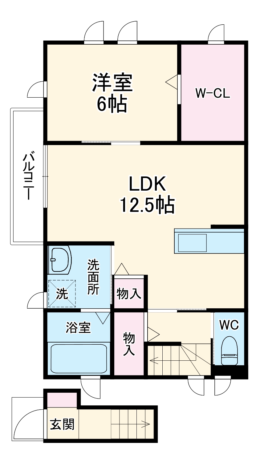アヴニールヴィラ新柏の間取り