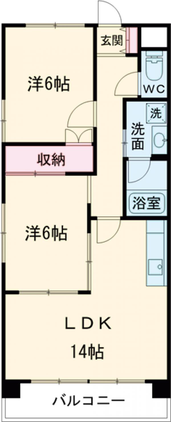 プリマベーラ77の間取り