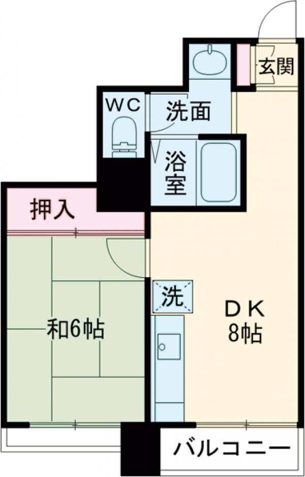 ツインドエルひぐらしの間取り