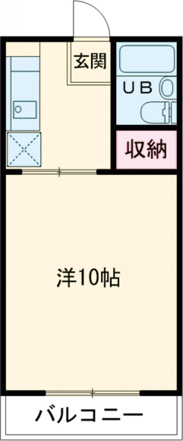 ベルビーハイツの間取り