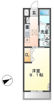 グランシャインの間取り