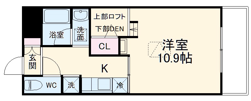 ルネス カーサの間取り