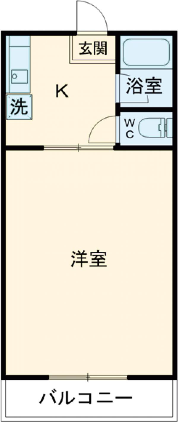 ベルビーハイツの間取り