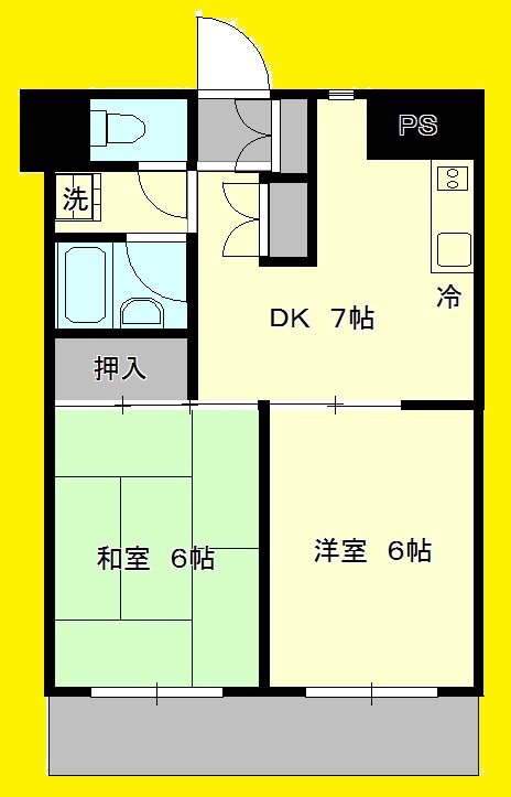 ヴィラ相模原の間取り