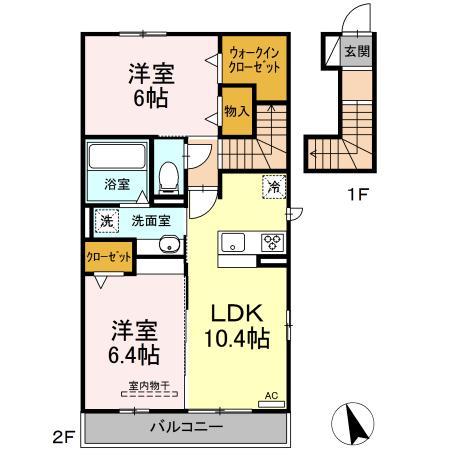 ソレイユ七番館の間取り