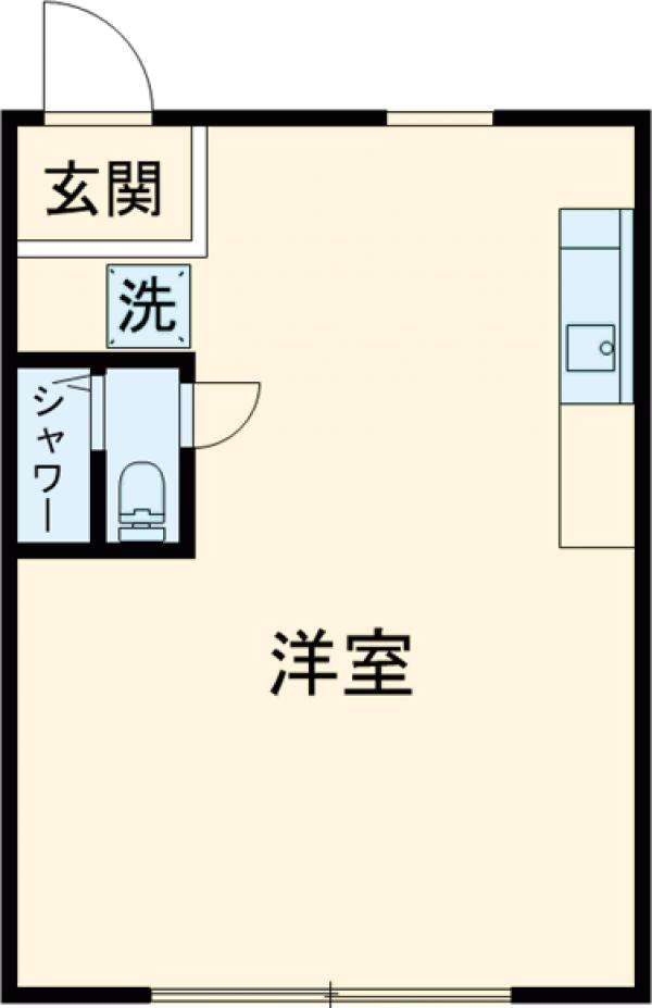 北町ビルの間取り