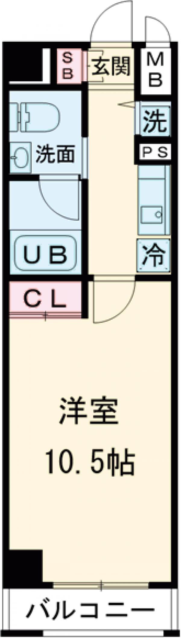 メインステージ大山の間取り