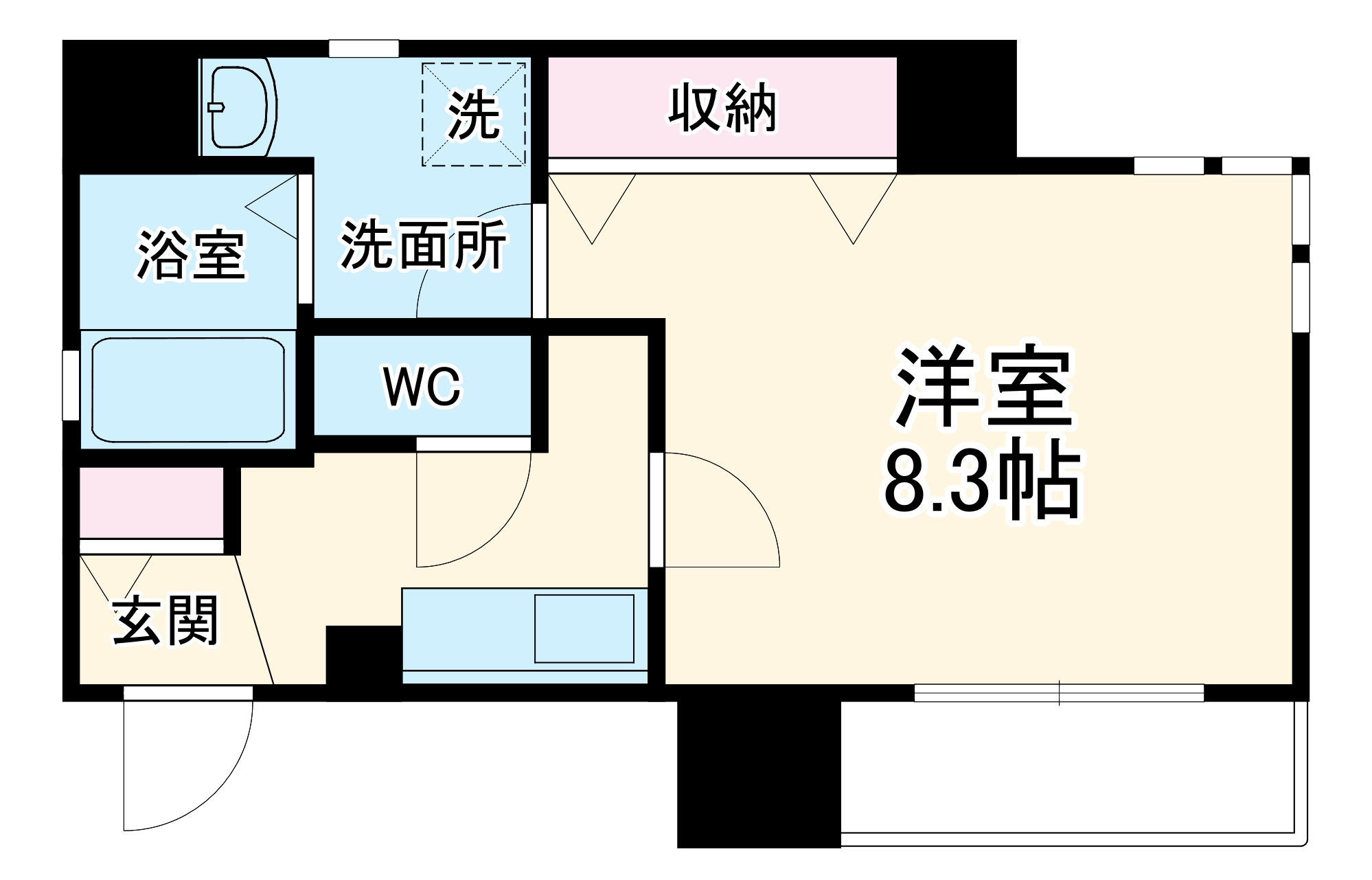 K Smart Imaikeの間取り