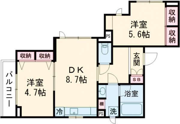 グランドメゾンⅡの間取り