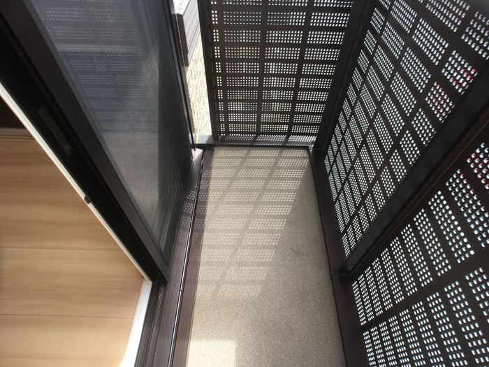 12/17 バルコニー