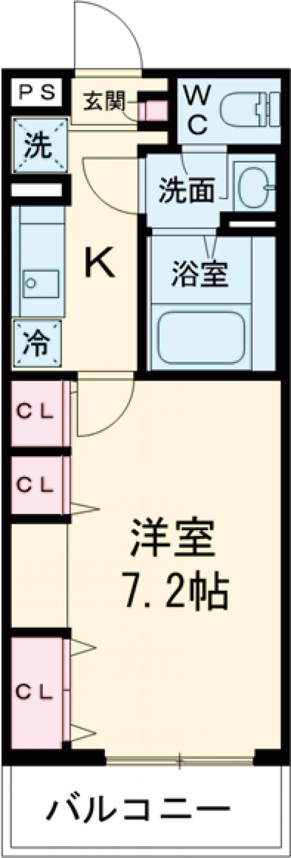 リブリ・坂下の間取り