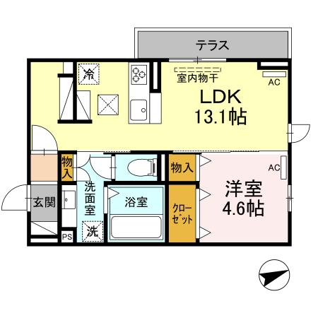 Park Front IWATAの間取り