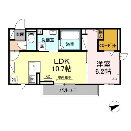 Park Front IWATAの間取り