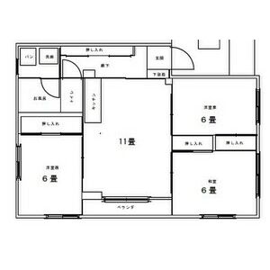 レーベン美里の間取り