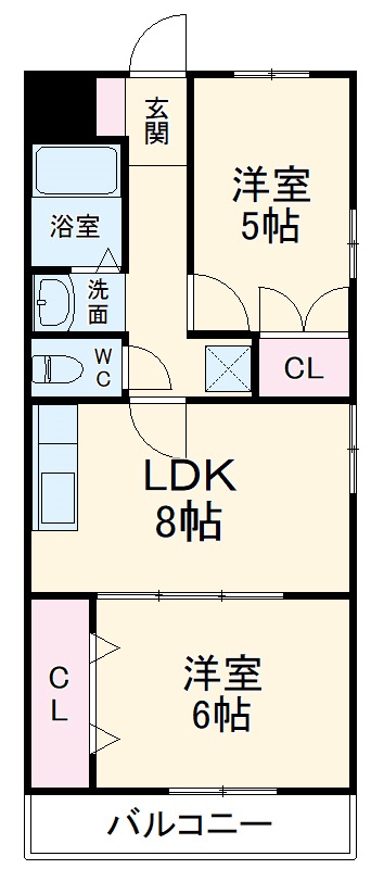 センコーハイツの間取り