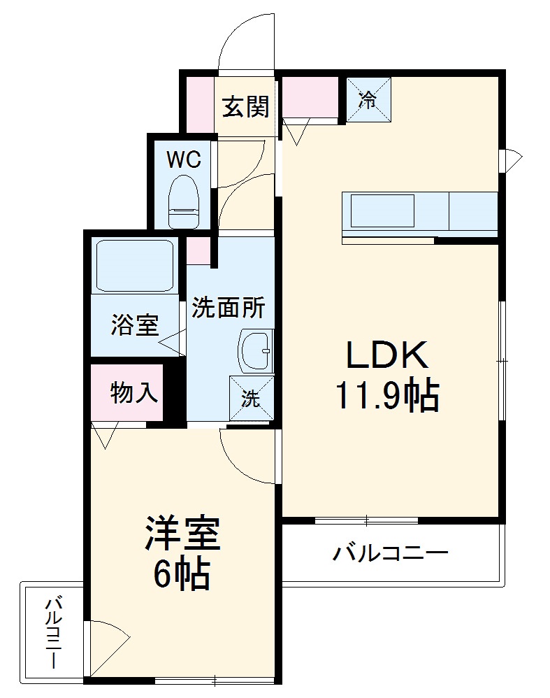グランディールOGiの間取り
