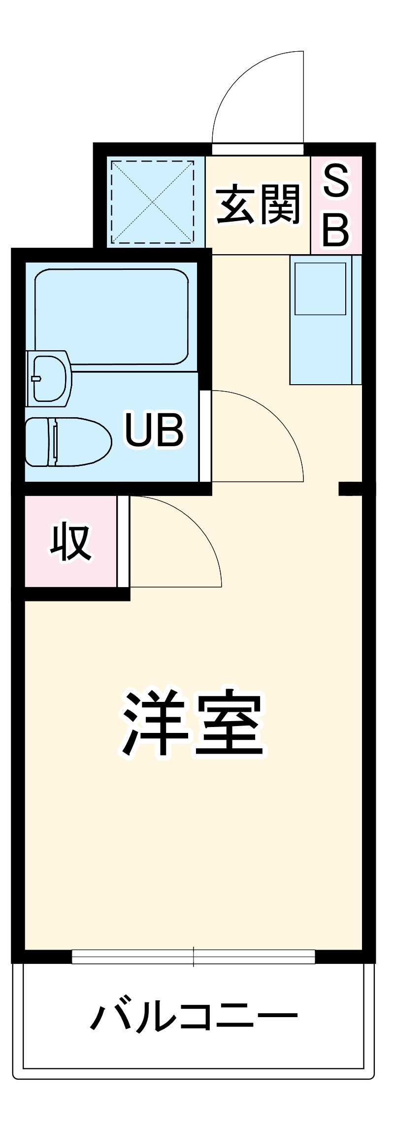 サンホワイト磯子の間取り