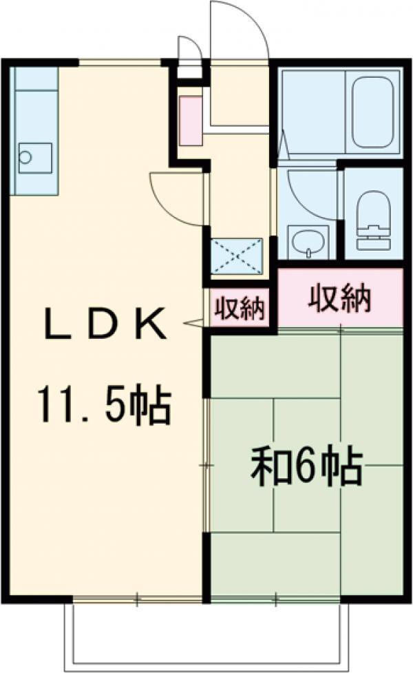 メゾン・ド・司の間取り