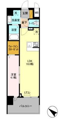 dearestⅢの間取り