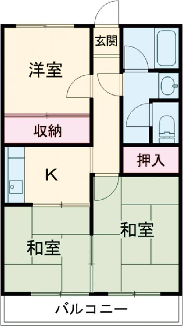 大柿ビルの間取り