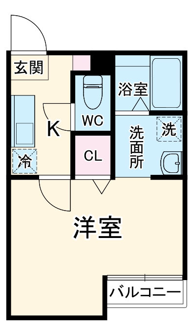 ソレイユ春日部南の間取り