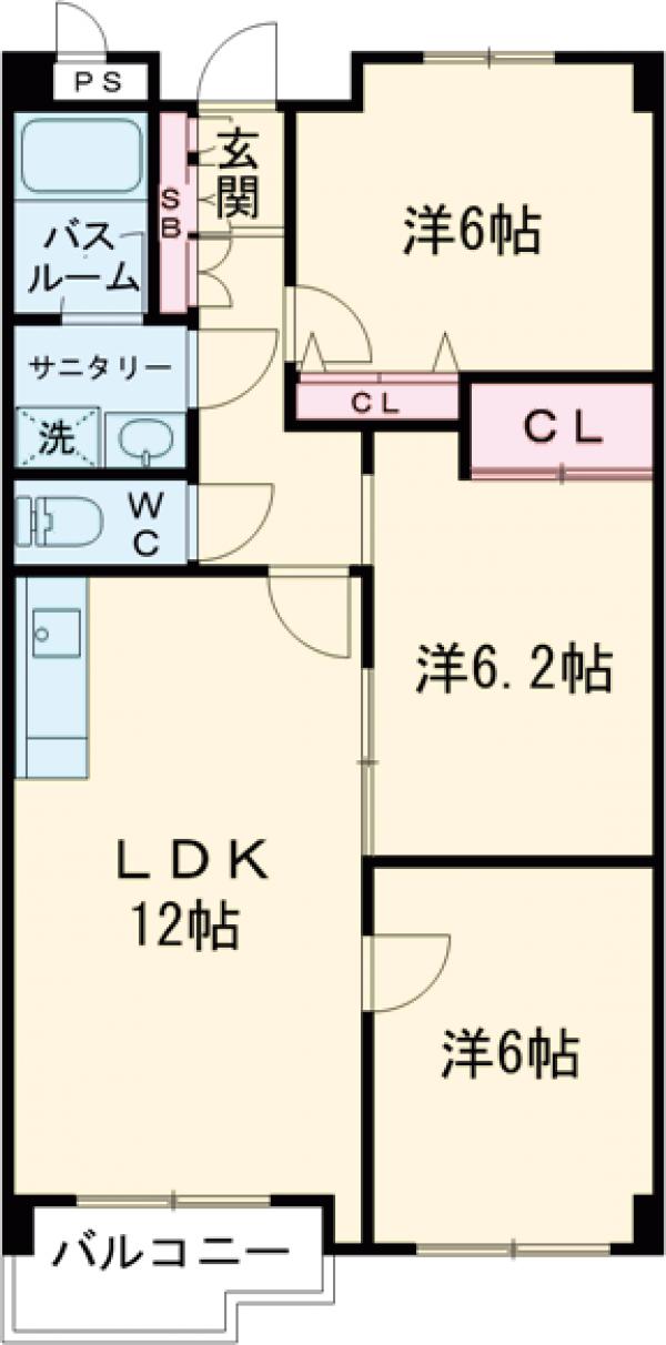 柏芳ビル壱号館の間取り