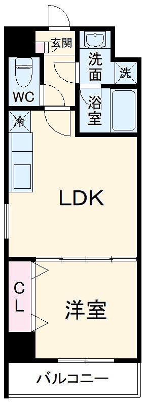 LOC’S YOKOHAMA BAYSIDEの間取り