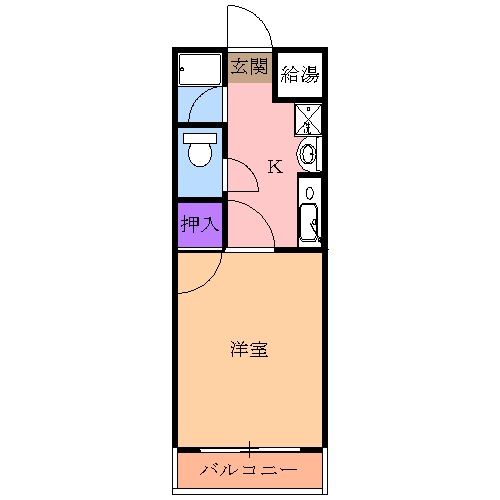 ドミールナカムラの間取り