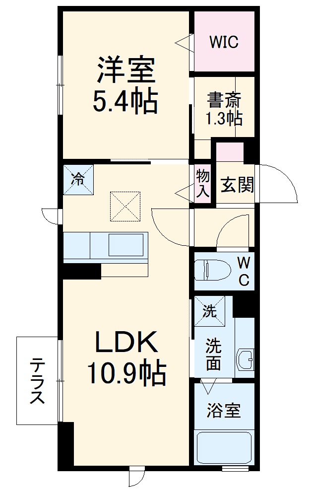 クレマチスの間取り
