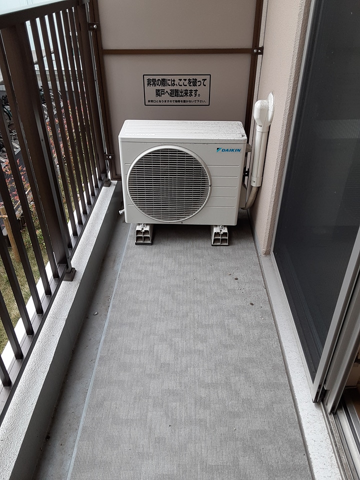 11/30 バルコニー