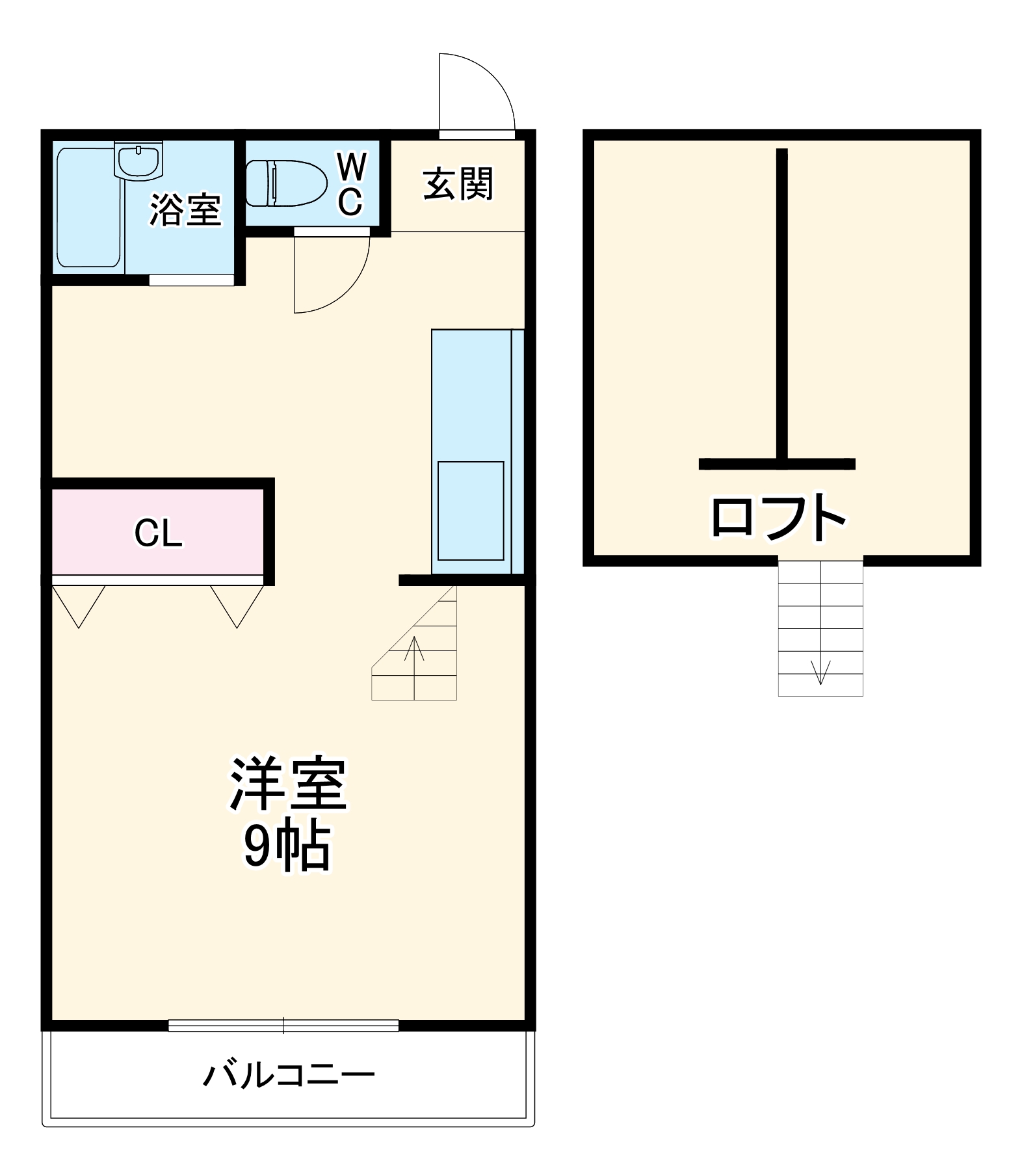 フレンズセドリックの間取り