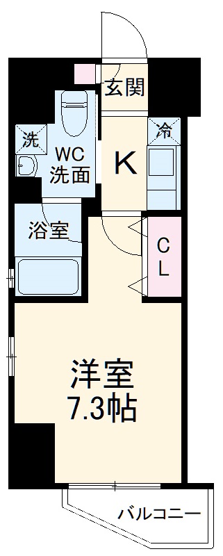 カレント今池の間取り