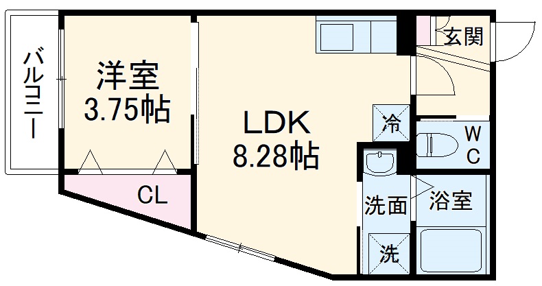 アーテルの間取り