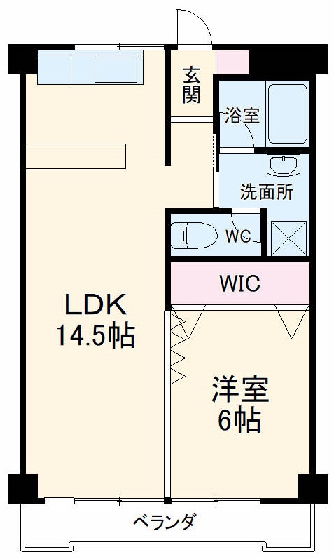 アメニティー大善の間取り